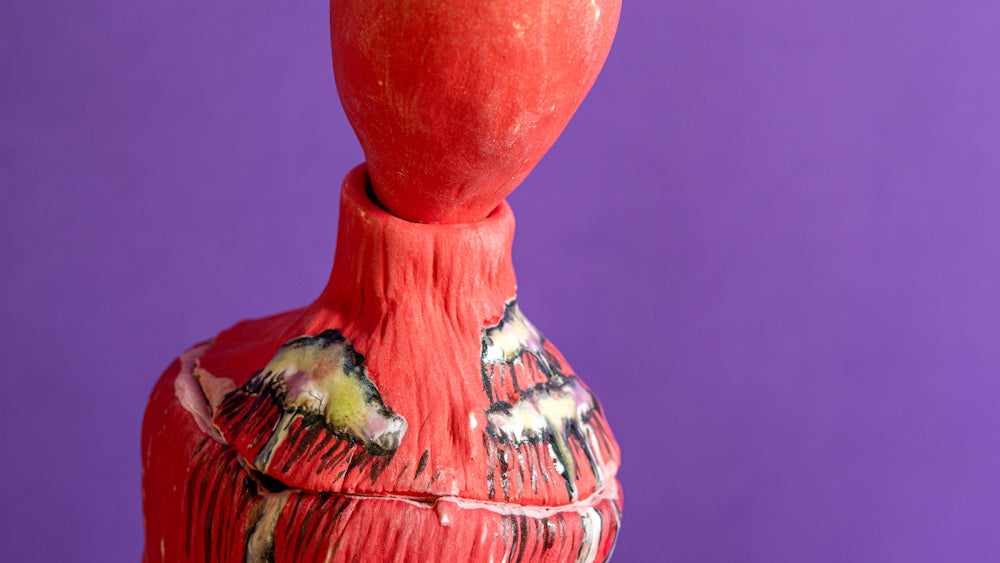 Tower of the falling spores (perfume bottle)