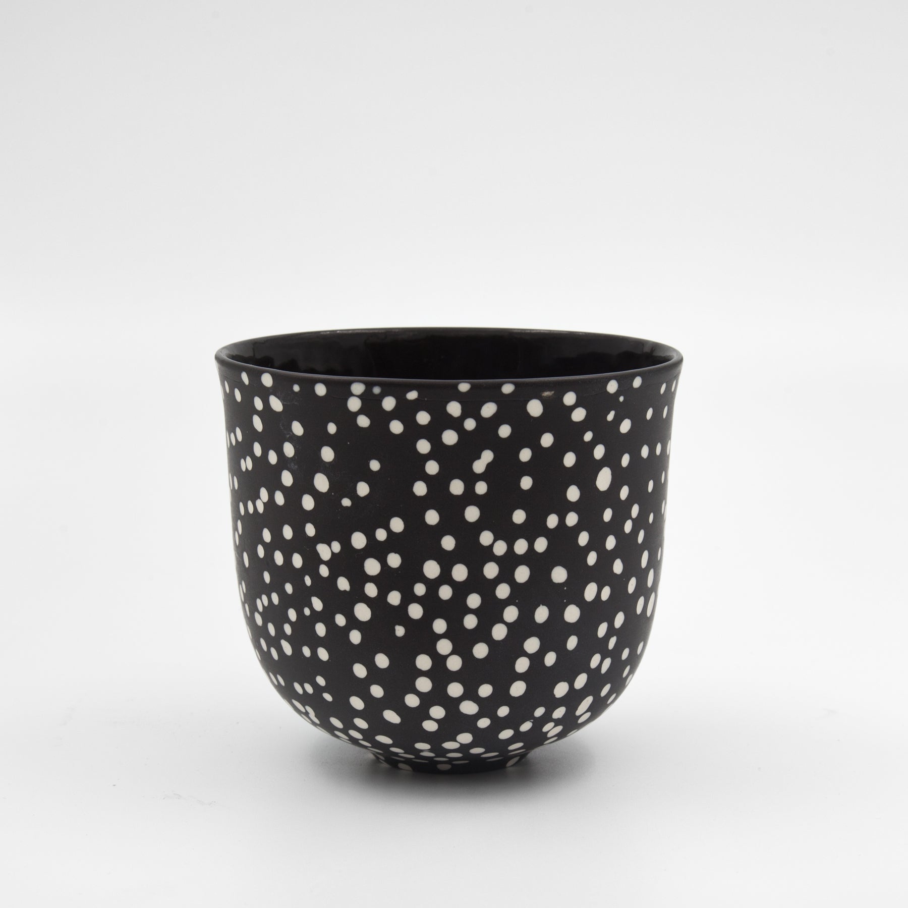 Polka dot wide cup